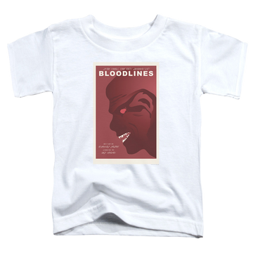 White toddler t-shirt with Star Trek The Next Generation Tng Season 7 Episode 22 graphic