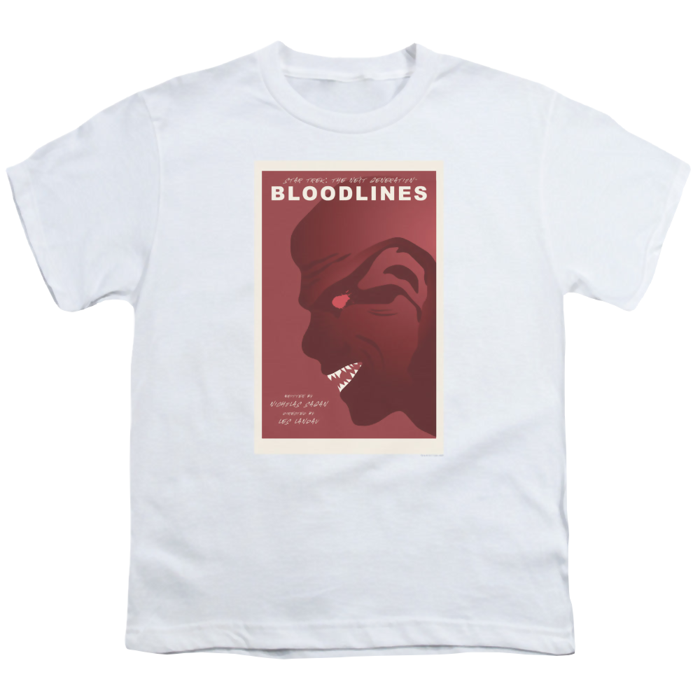 Star Trek The Next Generation Tng Season 7 Episode 22 - Youth T-Shirt Youth T-Shirt (Ages 8-12) Star Trek   