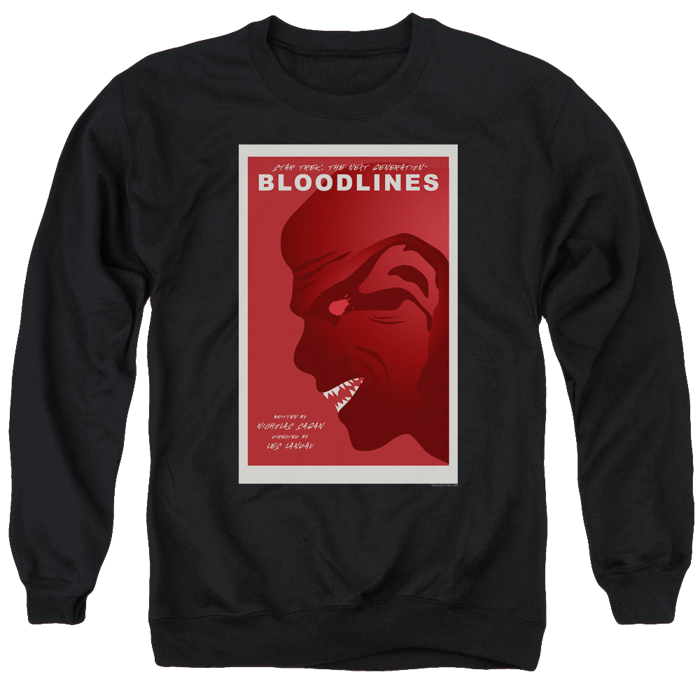 Star Trek The Next Generation Tng S7 Ep22 - Men's Crewneck Sweatshirt Men's Crewneck Sweatshirt Star Trek   