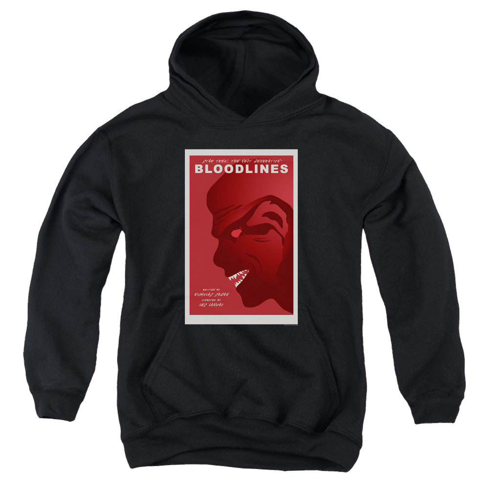 Star Trek The Next Generation Tng Season 7 Episode 22 - Youth Hoodie Youth Hoodie (Ages 8-12) Star Trek   