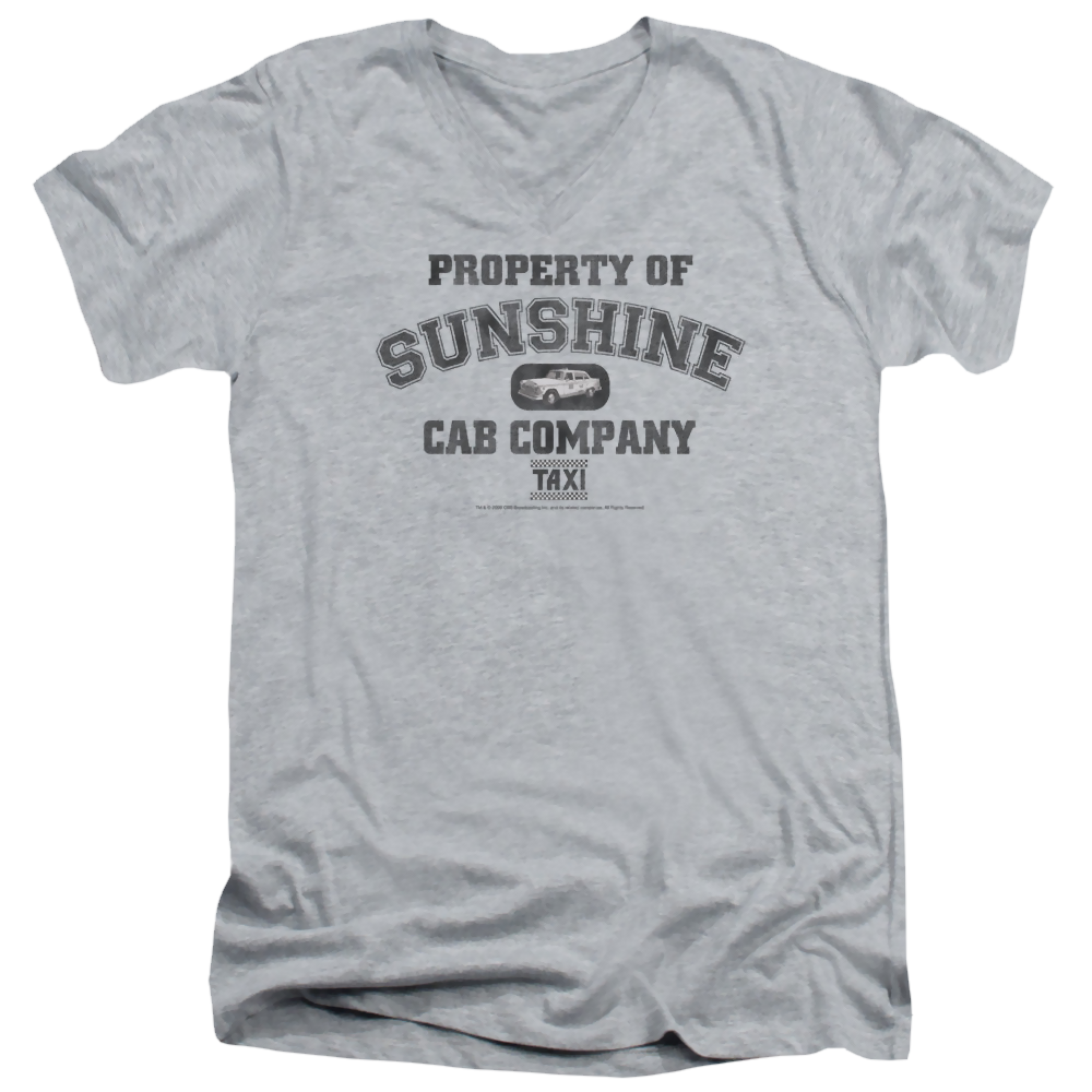 Taxi Property Of Sunshine Cab - Men's V-Neck T-Shirt Men's V-Neck T-Shirt Taxi   