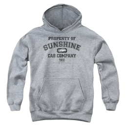 Taxi Property Of Sunshine Cab - Youth Hoodie Youth Hoodie (Ages 8-12) Taxi   