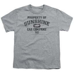 Taxi PROPERTY OF SUNSHINE CAB - Youth T-Shirt Youth T-Shirt (Ages 8-12) Taxi   