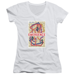 Star Trek The Next Generation Tng Season 7 Episode 23 - Juniors V-Neck T-Shirt Juniors V-Neck T-Shirt Star Trek   