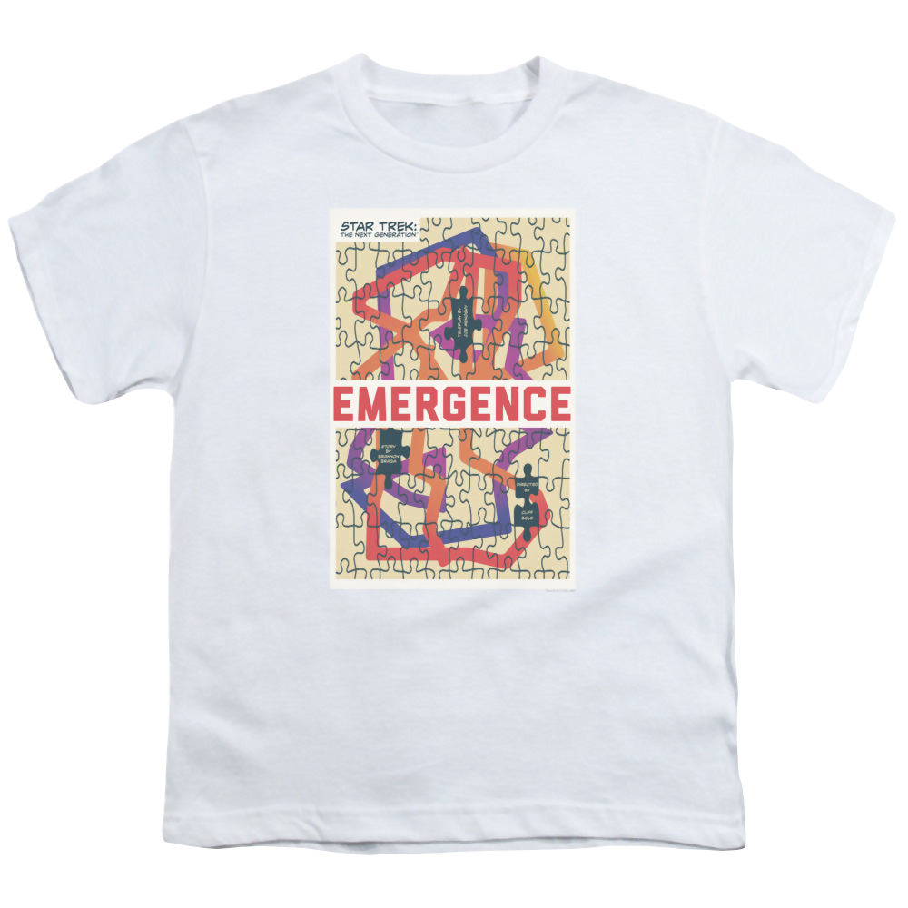 Star Trek The Next Generation Tng Season 7 Episode 23 - Youth T-Shirt Youth T-Shirt (Ages 8-12) Star Trek   