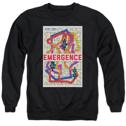 Star Trek The Next Generation Tng S7 Ep23 - Men's Crewneck Sweatshirt Men's Crewneck Sweatshirt Star Trek   