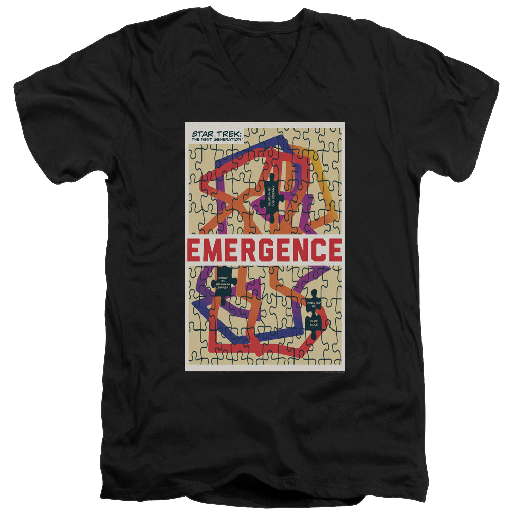 Star Trek The Next Generation Tng Season 7 Episode 23 - Men's V-Neck T-Shirt Men's V-Neck T-Shirt Star Trek   
