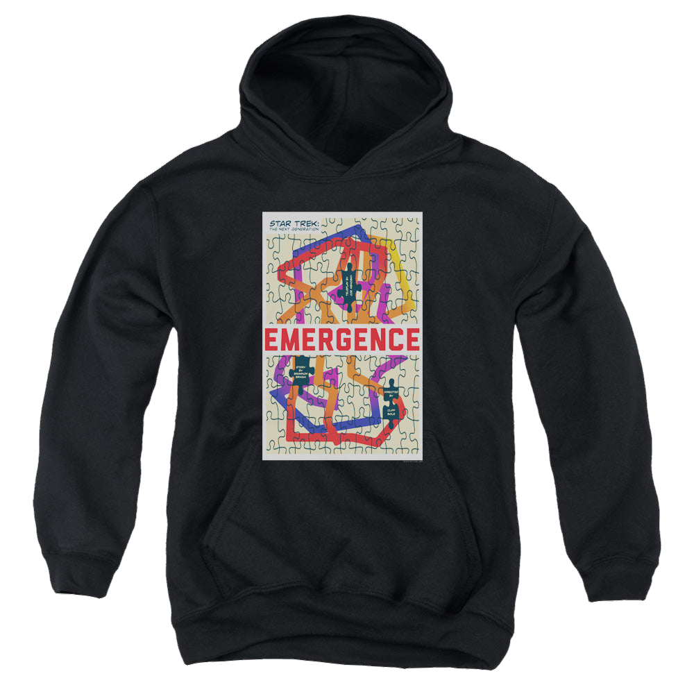 Star Trek The Next Generation Tng Season 7 Episode 23 - Youth Hoodie Youth Hoodie (Ages 8-12) Star Trek   