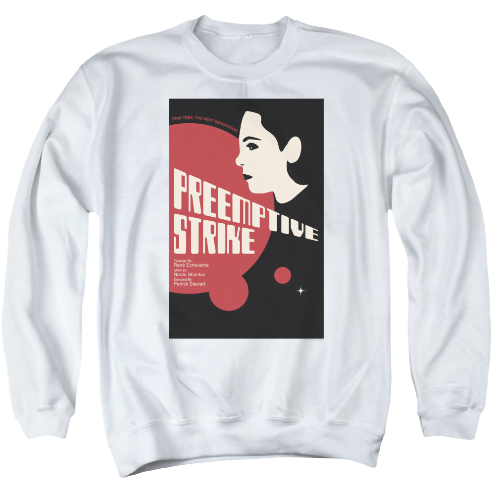 Star Trek The Next Generation Tng S7 Ep24 - Men's Crewneck Sweatshirt Men's Crewneck Sweatshirt Star Trek   