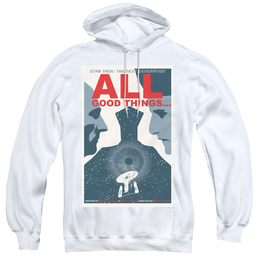 Star Trek The Next Generation Tng Season 7 Episode 25 - Pullover Hoodie Pullover Hoodie Star Trek   