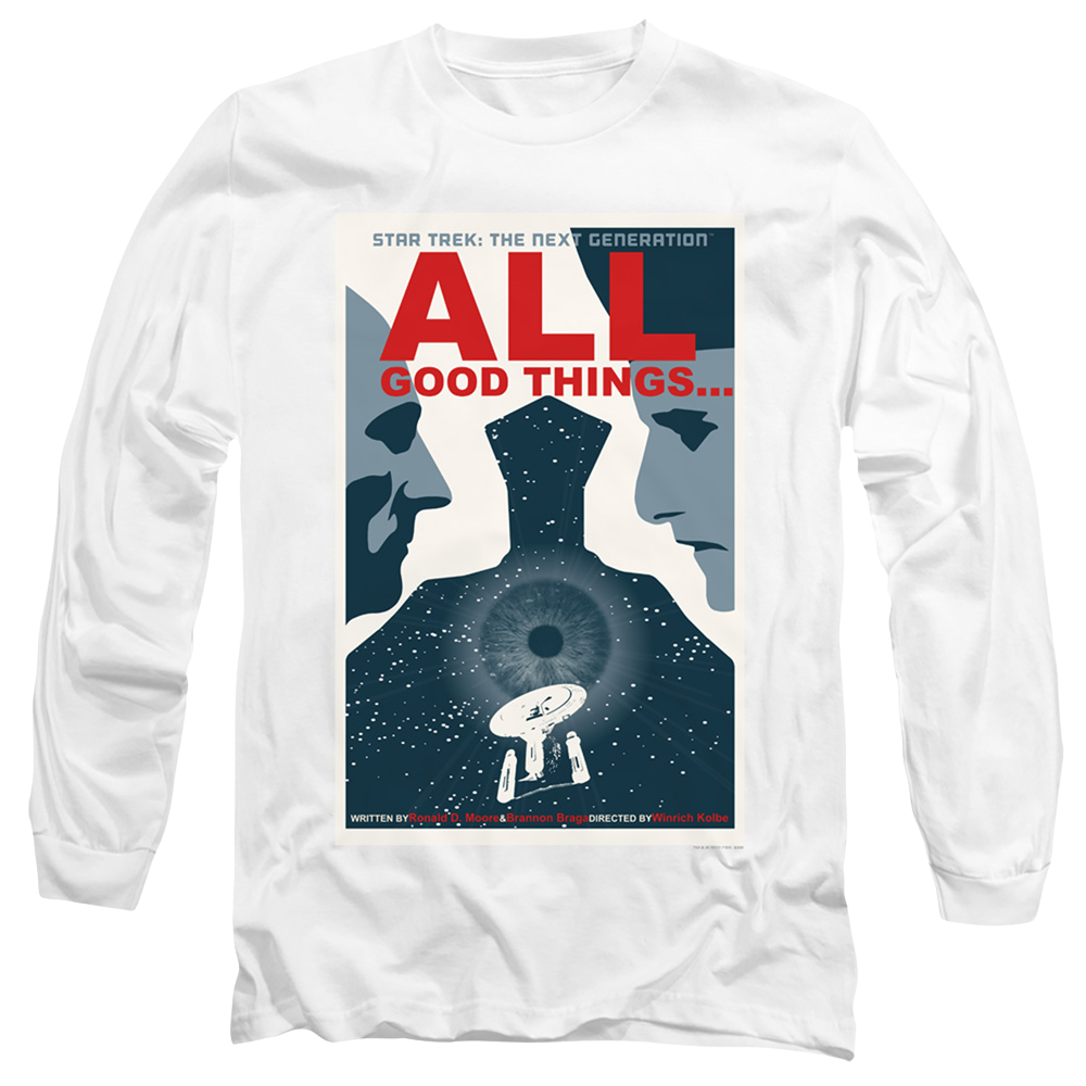 Star Trek The Next Generation Tng S7 Ep25 - Men's Long Sleeve T-Shirt Men's Long Sleeve T-Shirt Star Trek   