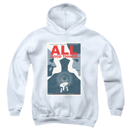 Star Trek The Next Generation Tng Season 7 Episode 25 - Youth Hoodie Youth Hoodie (Ages 8-12) Star Trek   