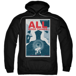 Star Trek The Next Generation Tng Season 7 Episode 25 - Pullover Hoodie Pullover Hoodie Star Trek   