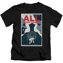 Star Trek The Next Generation Tng Season 7 Episode 25 - Kid's T-Shirt Kid's T-Shirt (Ages 4-7) Star Trek   