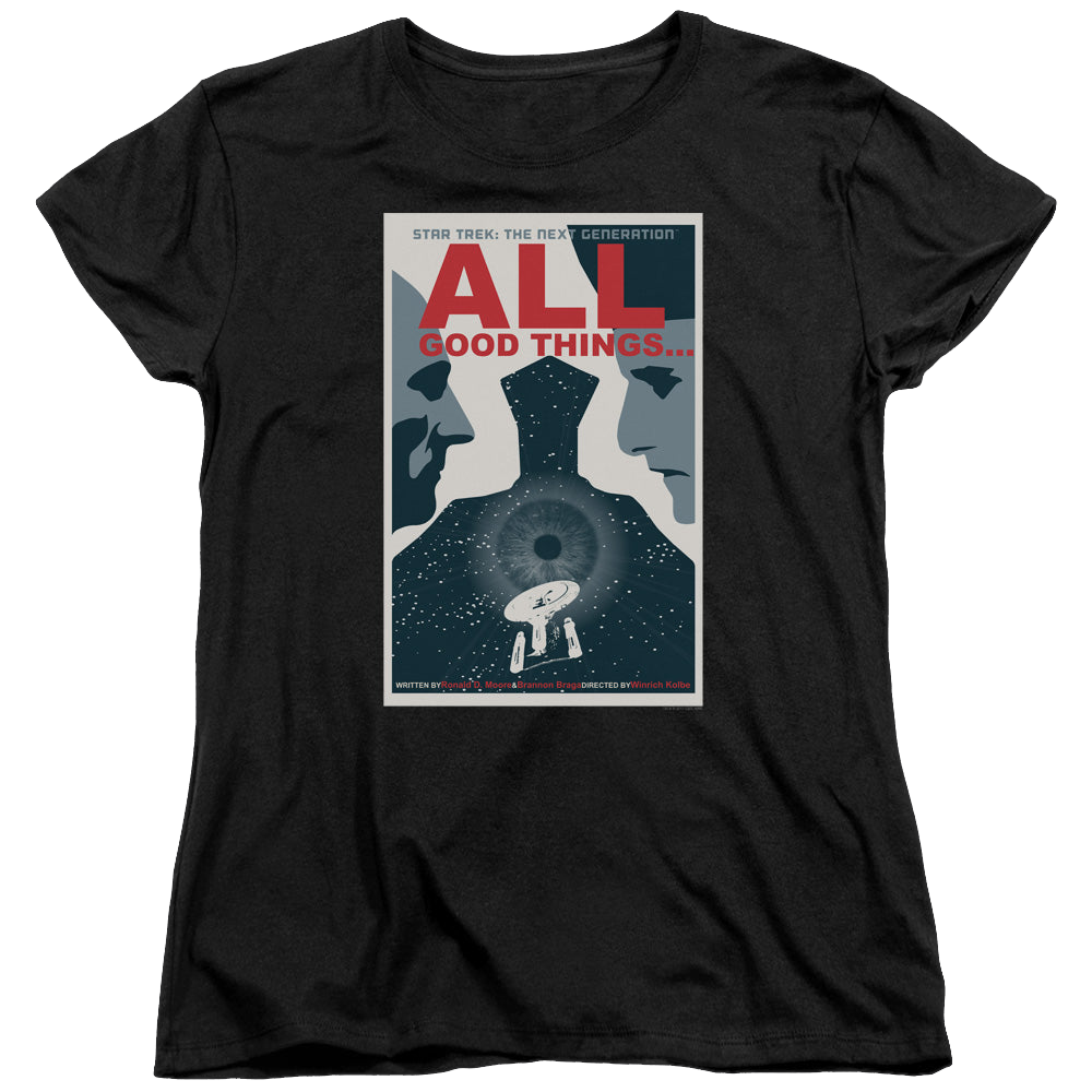 Star Trek The Next Generation Tng Season 7 Episode 25 - Women's T-Shirt Women's T-Shirt Star Trek   