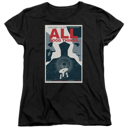 Star Trek The Next Generation Tng Season 7 Episode 25 - Women's T-Shirt Women's T-Shirt Star Trek   
