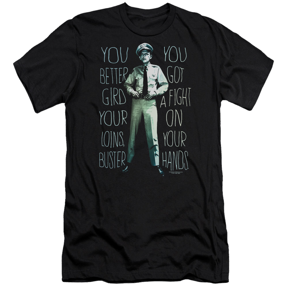 Andy Griffith Show Fight - Men's Premium Slim Fit T-Shirt Men's Premium Slim Fit T-Shirt Andy Griffith Show   