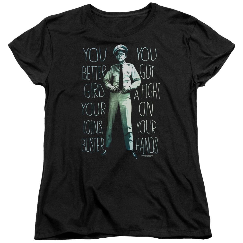 Andy Griffith Show Fight - Women's T-Shirt Women's T-Shirt Andy Griffith Show   