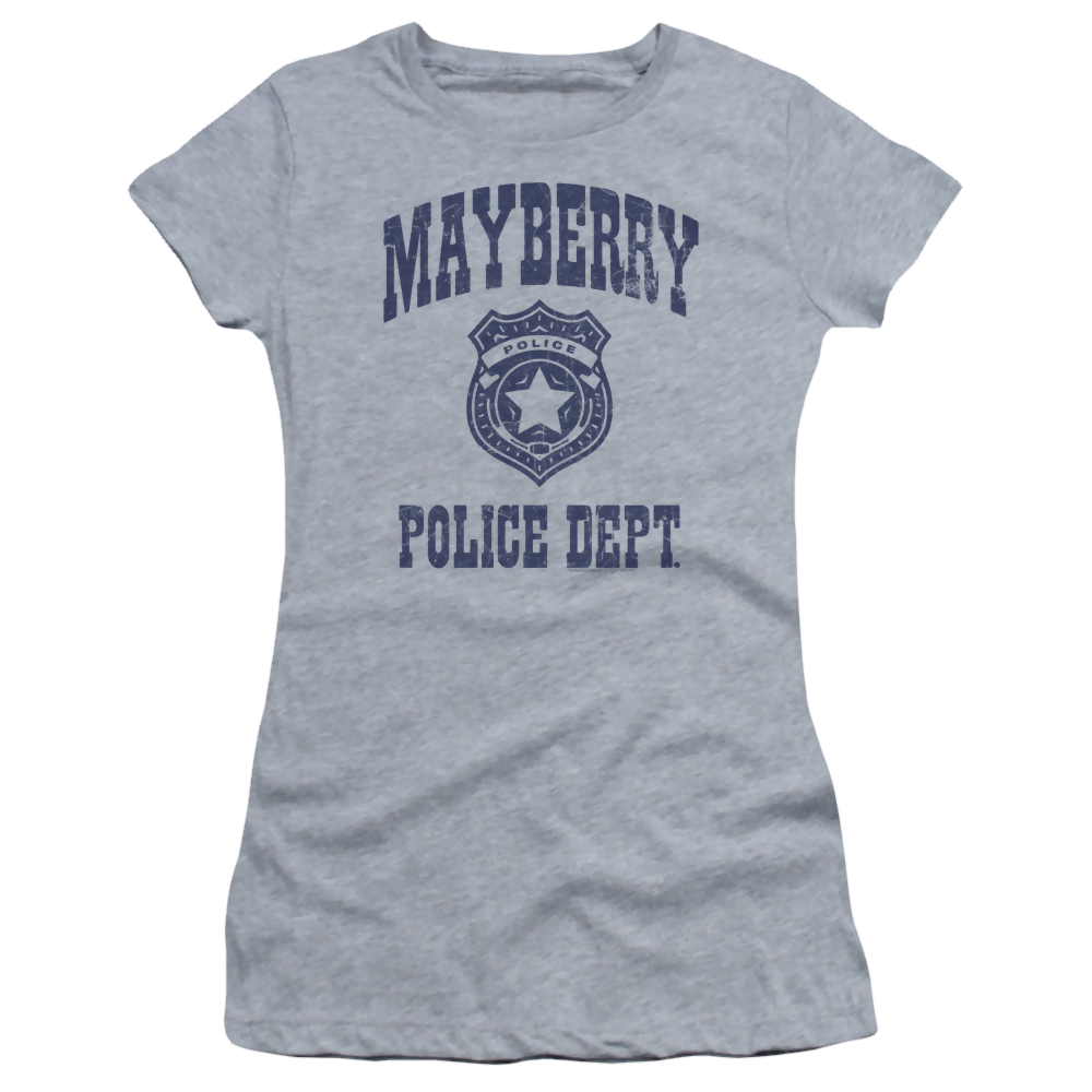 Andy Griffith Show Mayberry Police - Juniors T-Shirt Juniors T-Shirt Andy Griffith Show   