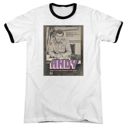 Andy Griffith Show Andy - Men's Ringer T-Shirt Men's Ringer T-Shirt Andy Griffith Show   