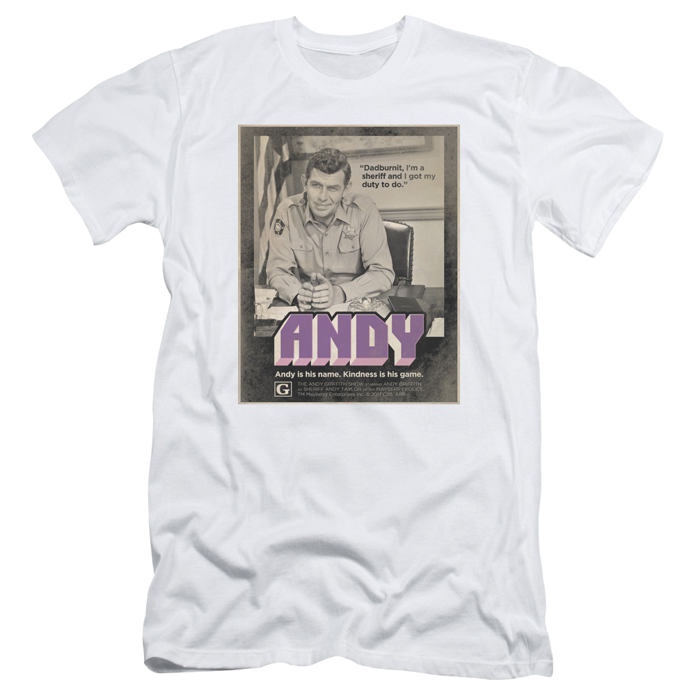 Andy Griffith Show Andy - Men's Slim Fit T-Shirt Men's Slim Fit T-Shirt Andy Griffith Show   