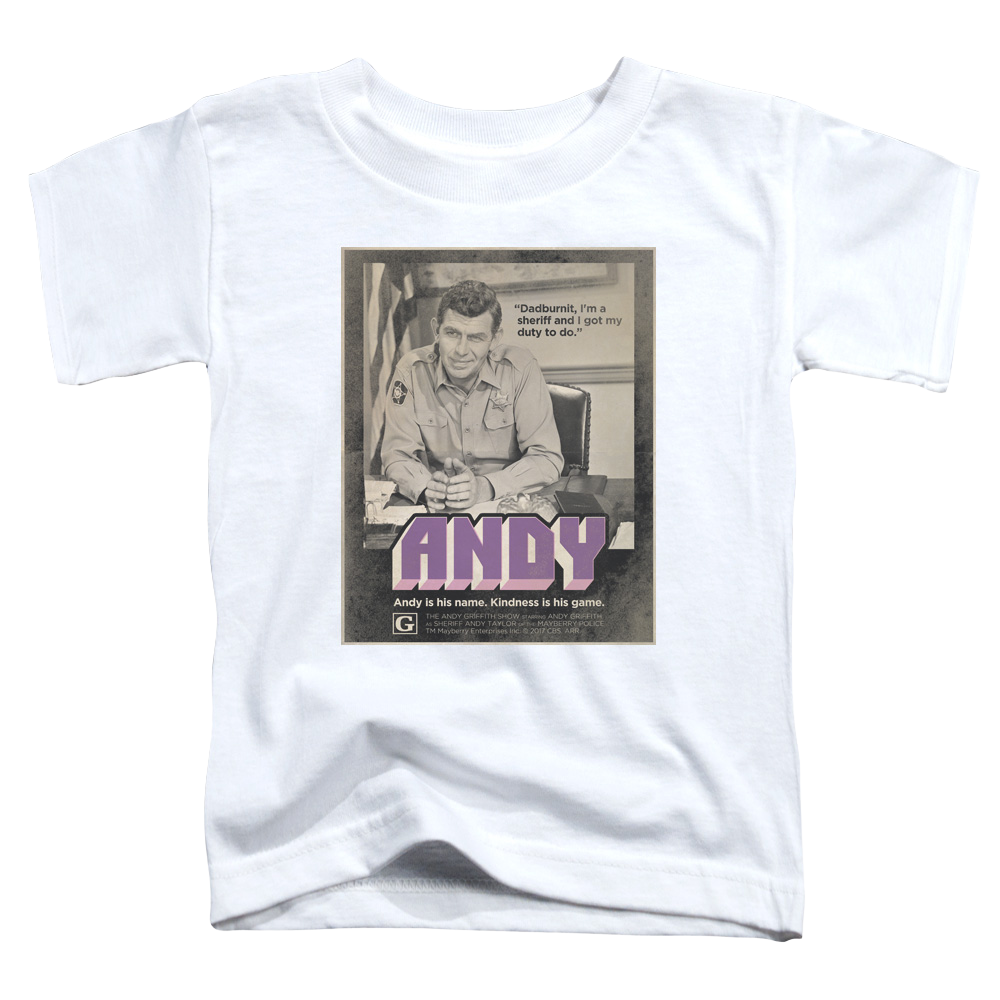 Andy Griffith Show Andy - Toddler T-Shirt Toddler T-Shirt Andy Griffith Show   