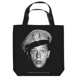 Andy Griffith Show Barney Head - Tote Bag Tote Bags Andy Griffith Show   