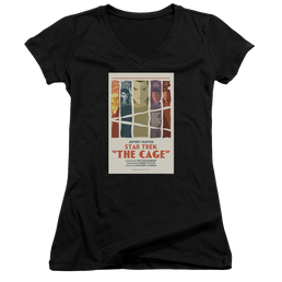 Star Trek The Original Series Tos Episode 80 - Juniors V-Neck T-Shirt Juniors V-Neck T-Shirt Star Trek   