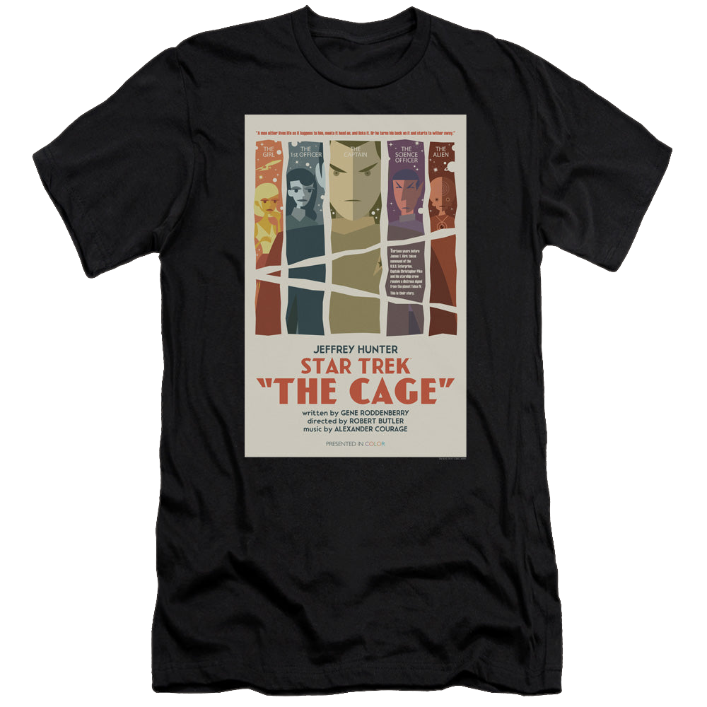 Star Trek The Original Series Tos Episode 80 - Men's Premium Slim Fit T-Shirt Men's Premium Slim Fit T-Shirt Star Trek   