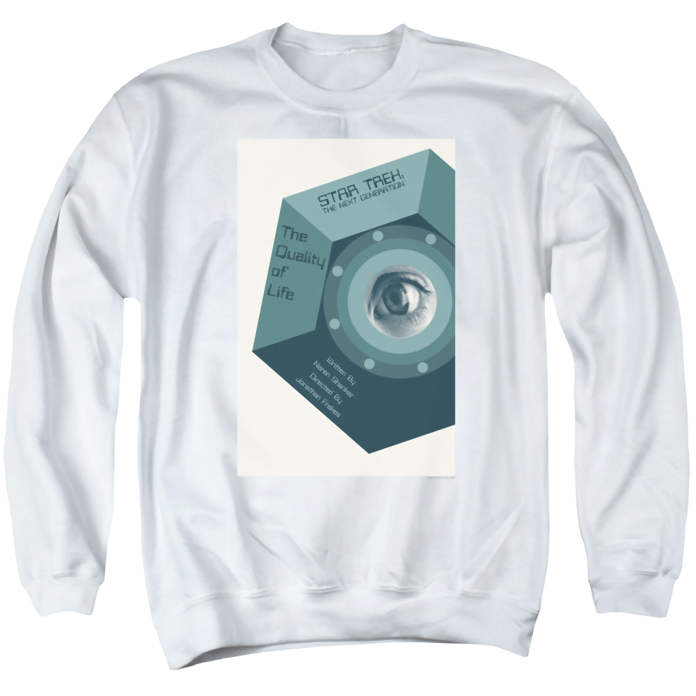 Star Trek The Next Generation Tng S6 Ep9 - Men's Crewneck Sweatshirt Men's Crewneck Sweatshirt Star Trek   