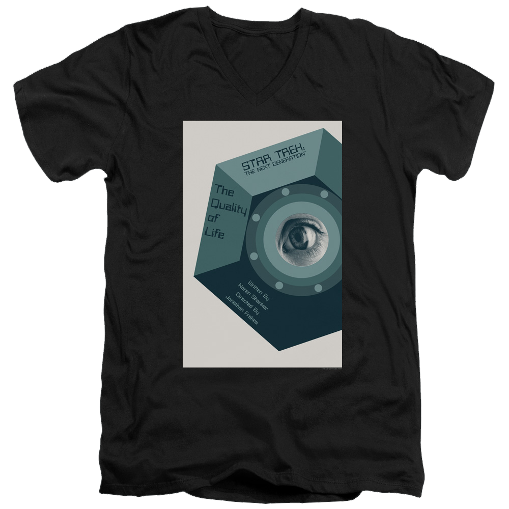 Star Trek The Next Generation Tng Season 6 Episode 9 - Men's V-Neck T-Shirt Men's V-Neck T-Shirt Star Trek   