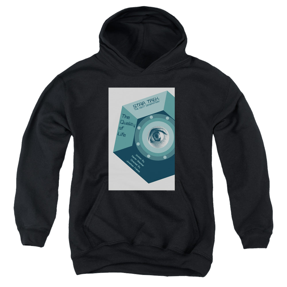 Star Trek The Next Generation Tng Season 6 Episode 9 - Youth Hoodie Youth Hoodie (Ages 8-12) Star Trek   