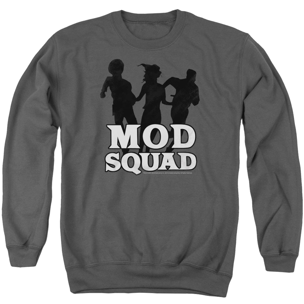 Mod Squad Mod Squad Run Simple Men's Crewneck Sweatshirt Men's Crewneck Sweatshirt Mod Squad   