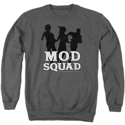 Mod Squad Mod Squad Run Simple Men's Crewneck Sweatshirt Men's Crewneck Sweatshirt Mod Squad   