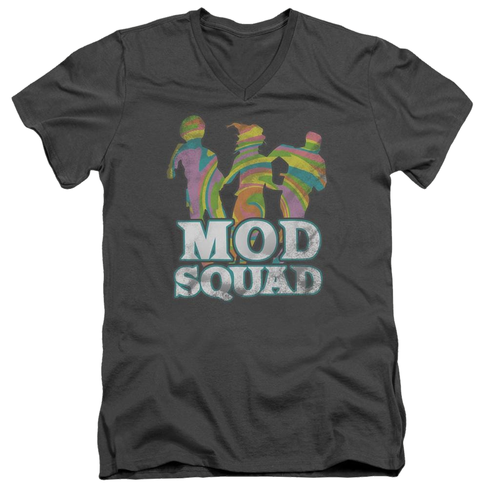 Mod Squad Mod Squad Run Groovy Men's V-Neck T-Shirt Men's V-Neck T-Shirt Mod Squad   