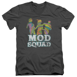 Mod Squad Mod Squad Run Groovy Men's V-Neck T-Shirt Men's V-Neck T-Shirt Mod Squad   