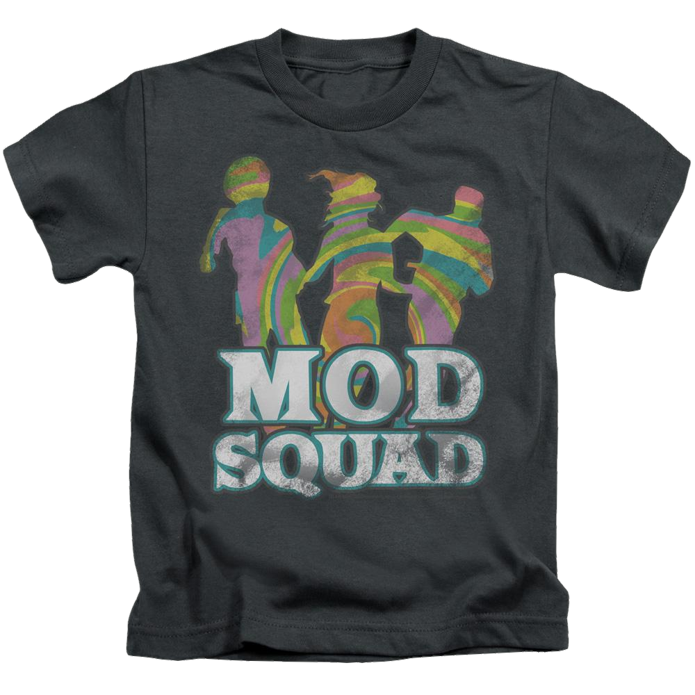 Mod Squad, The Mod Squad Run Groovy - Kid's T-Shirt Kid's T-Shirt (Ages 4-7) Mod Squad   
