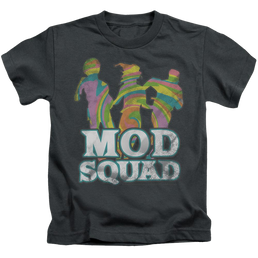 Mod Squad, The Mod Squad Run Groovy - Kid's T-Shirt Kid's T-Shirt (Ages 4-7) Mod Squad   