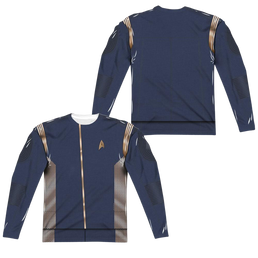 Star Trek Discovery Command Uniform (Front/Back Print) - Men's All-Over Print Long Sleeve Men's All-Over Print Long Sleeve Star Trek   