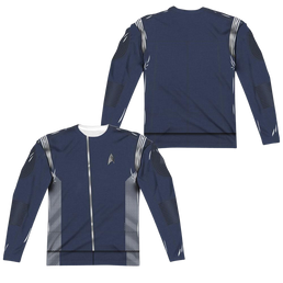 Star Trek Discovery Science Uniform Men's All-Over Print Long Sleeve T-Shirt Men's All-Over Print Long Sleeve Star Trek   
