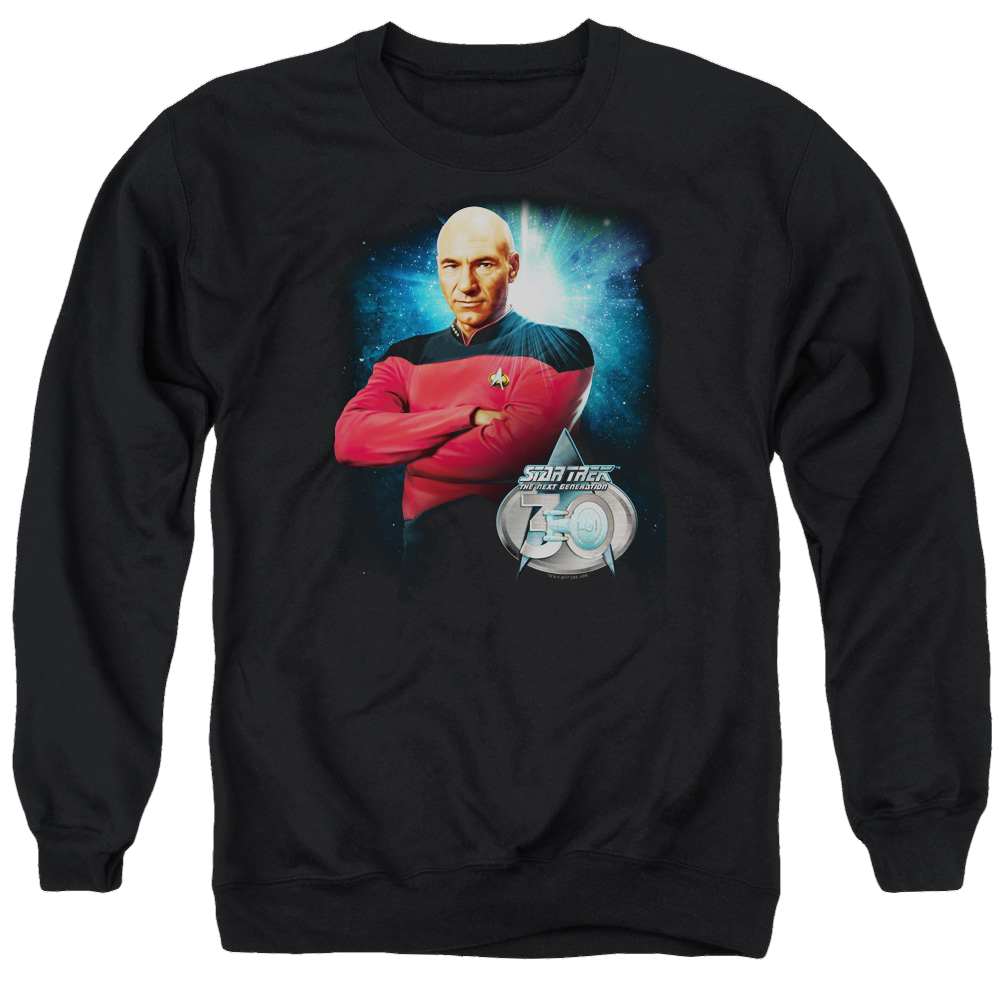 Star Trek Picard 30 Men's Crewneck Sweatshirt Men's Crewneck Sweatshirt Star Trek   
