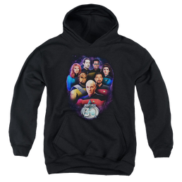 Star Trek The Next Generation Crew 30 - Youth Hoodie Youth Hoodie (Ages 8-12) Star Trek   