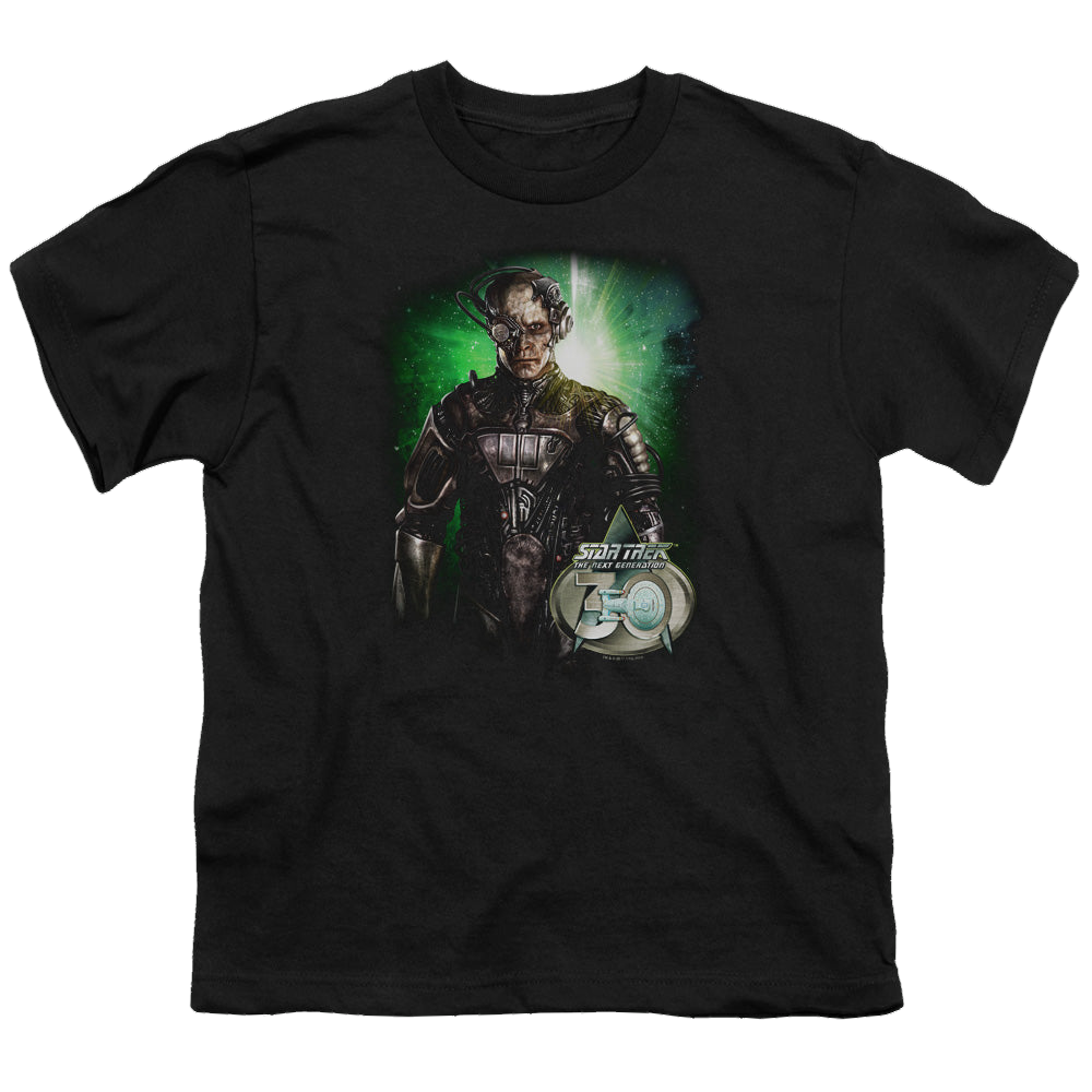 Star Trek The Next Generation Borg 30 - Youth T-Shirt Youth T-Shirt (Ages 8-12) Star Trek   