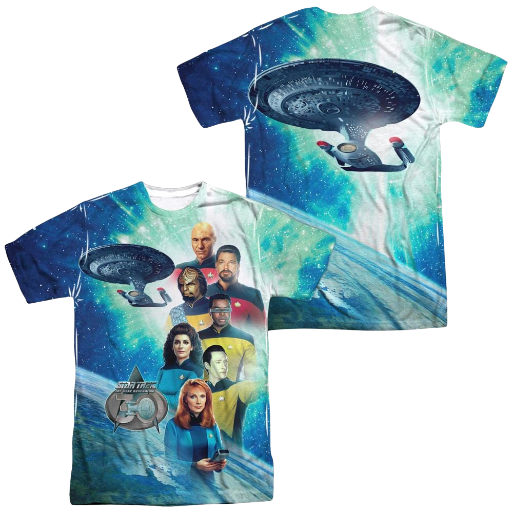 Star Trek 30 Crew Men's All-Over Print T-Shirt Men's All-Over Print T-Shirt Star Trek   