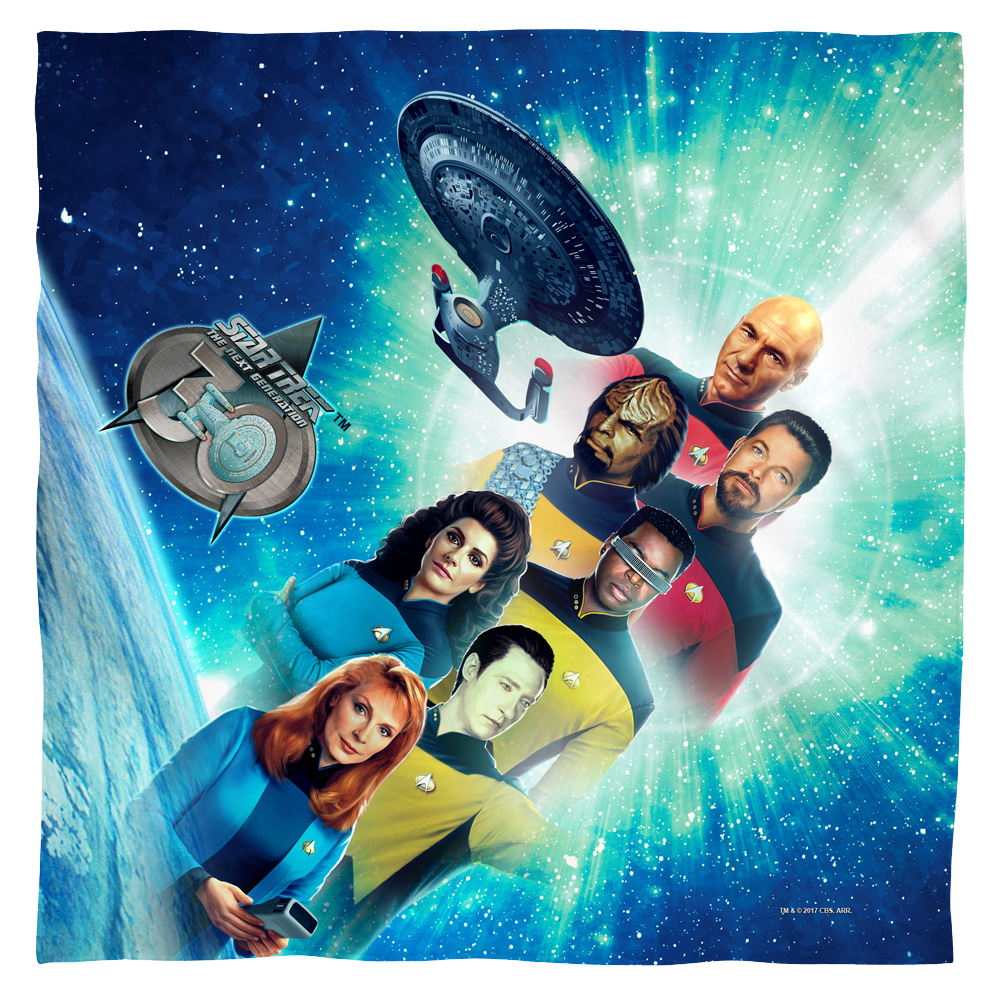 Star Trek The Next Generation 30 Crew - Bandana Bandanas Star Trek   