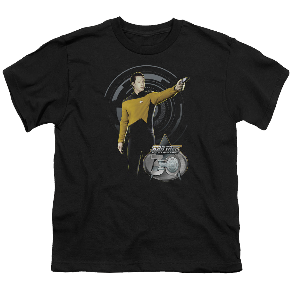 Star Trek The Next Generation Data 30 - Youth T-Shirt Youth T-Shirt (Ages 8-12) Star Trek   