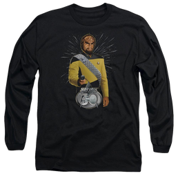 Star Trek Worf 30 Men's Long Sleeve T-Shirt Men's Long Sleeve T-Shirt Star Trek   