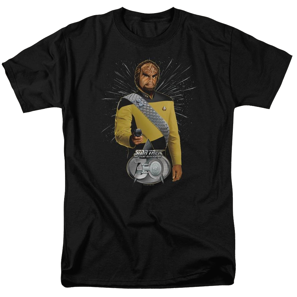 Star Trek Worf 30 Men's Regular Fit T-Shirt Men's Regular Fit T-Shirt Star Trek   