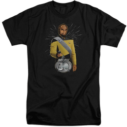 Star Trek Worf 30 Men's Tall Fit T-Shirt Men's Tall Fit T-Shirt Star Trek   