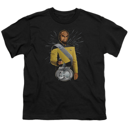 Star Trek The Next Generation Worf 30 - Youth T-Shirt Youth T-Shirt (Ages 8-12) Star Trek   